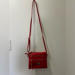 Desigual Vibrant Red Crossbody Bag